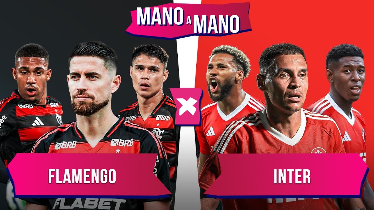 FLAMENGO X INTERNACIONAL: QUEM CHEGA MELHOR? | MANO A MANO DA LIBERTADORES