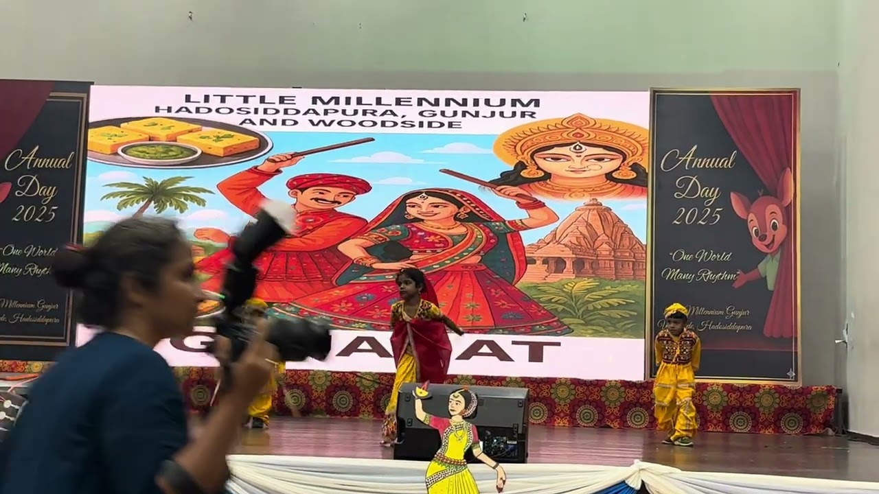 Annual day at little millennium gunjur bangalore
