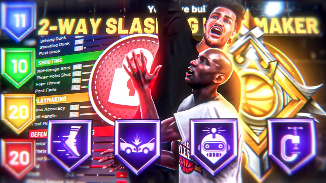 the DEMIGOD 2-WAY SLASHING PLAYMAKER is BACK to BREAK NBA 2K21…