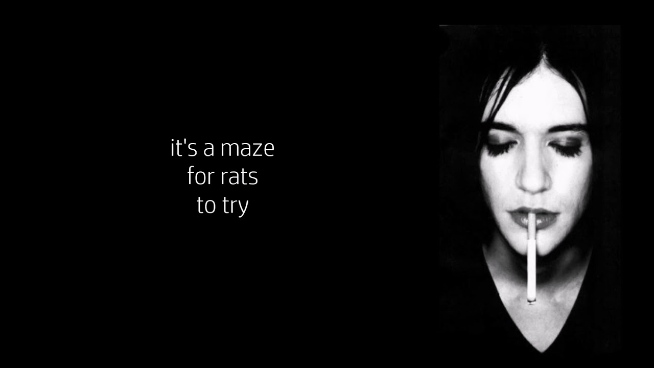 Placebo - Slave to the wage (lyrics)
