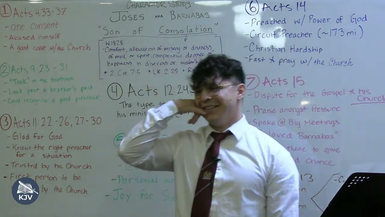 Character Study: Barnabas | Robert Garcia