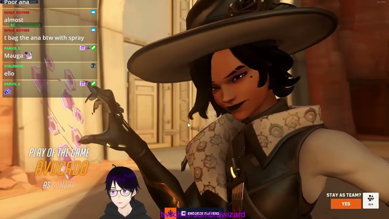POTG! SOMBRAWIZARD SOMBRA GOD - OVERWATCH 2 GAMEPLAY SEASON 13 TOP 500