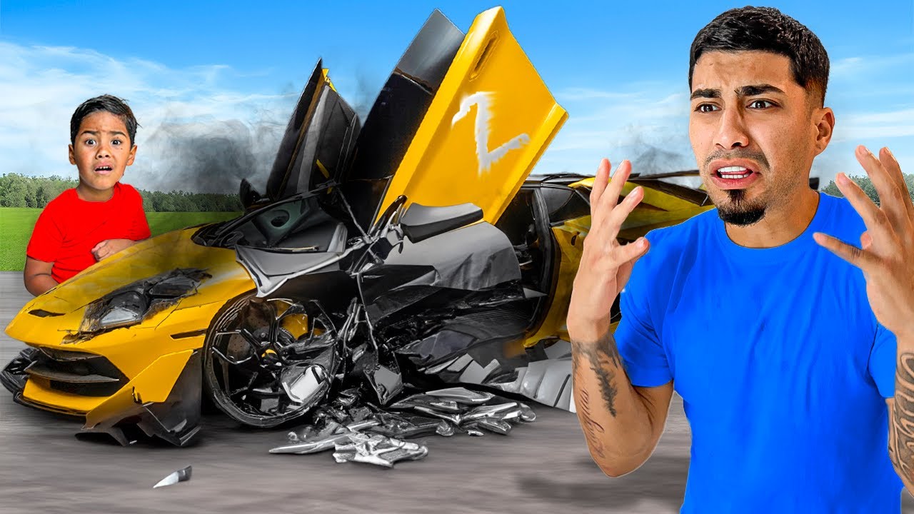 My Son DESTROYED My Brand New LAMBORGHINI SVJ…