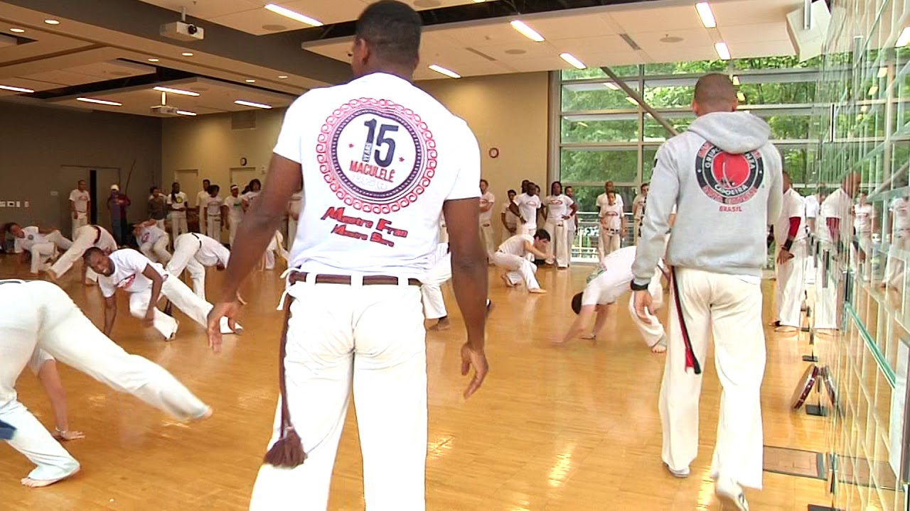 Maculele Capoeira Atlanta - Advanced class with Mestre Fran