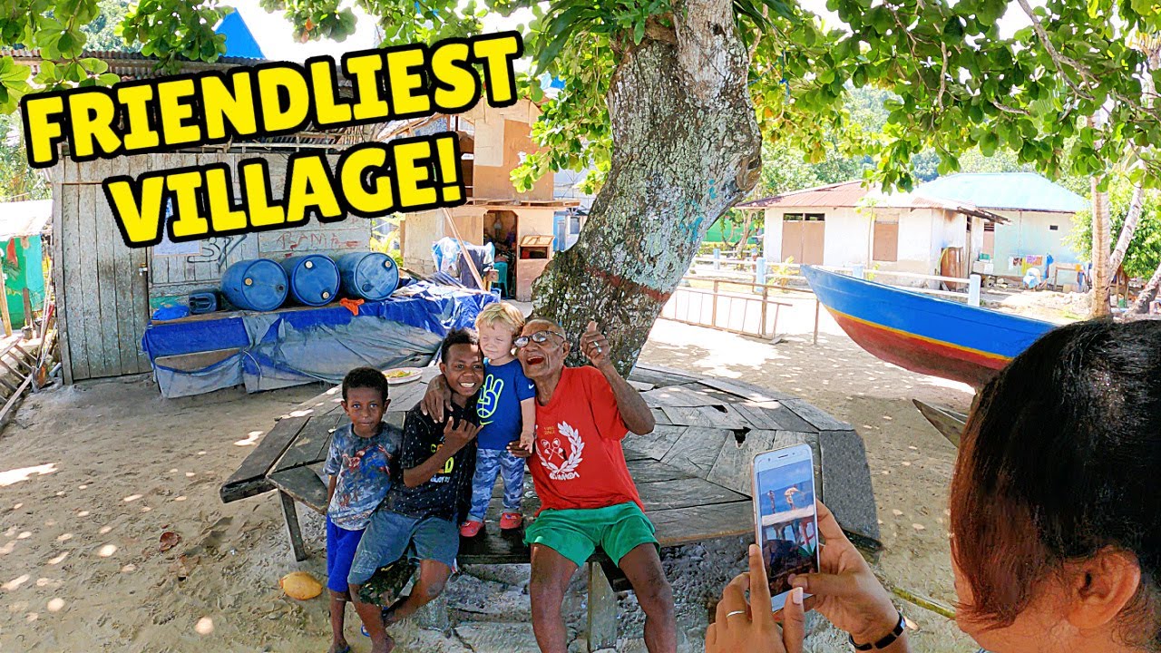 Exploring SAPORKREN VILLAGE in RAJA AMPAT with KIDS | West Papua, INDONESIA