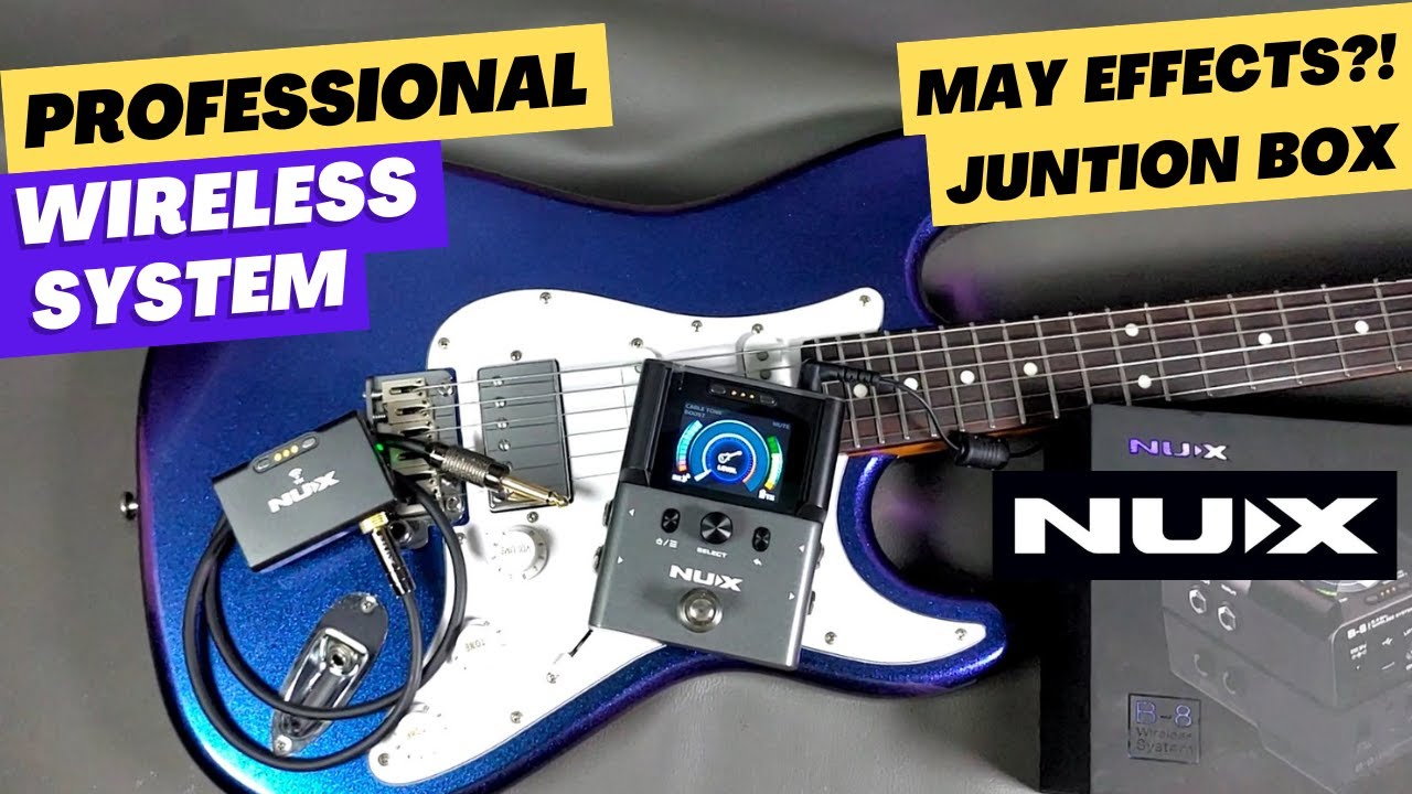 NUX B-8 Wireless System | Unboxing Review