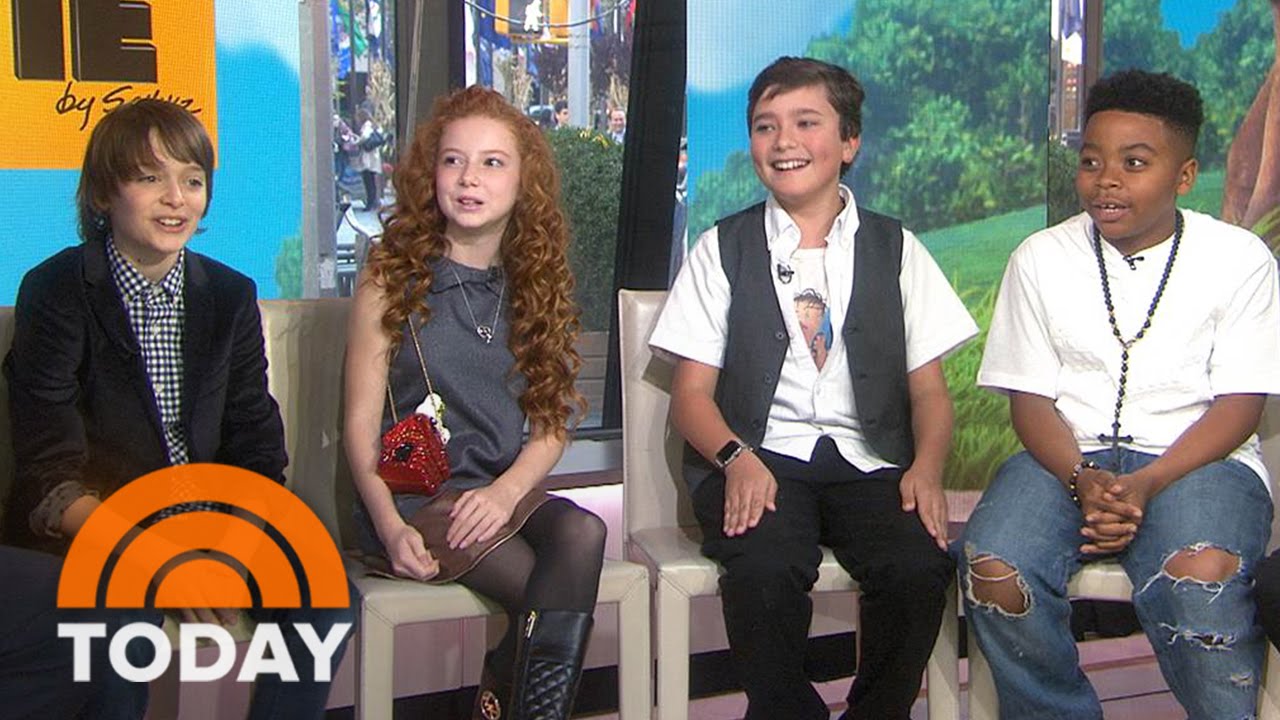‘Peanuts Movie’ Cast Says Anchors Halloween Costumes Were ‘A Little Creepy’ | TODAY