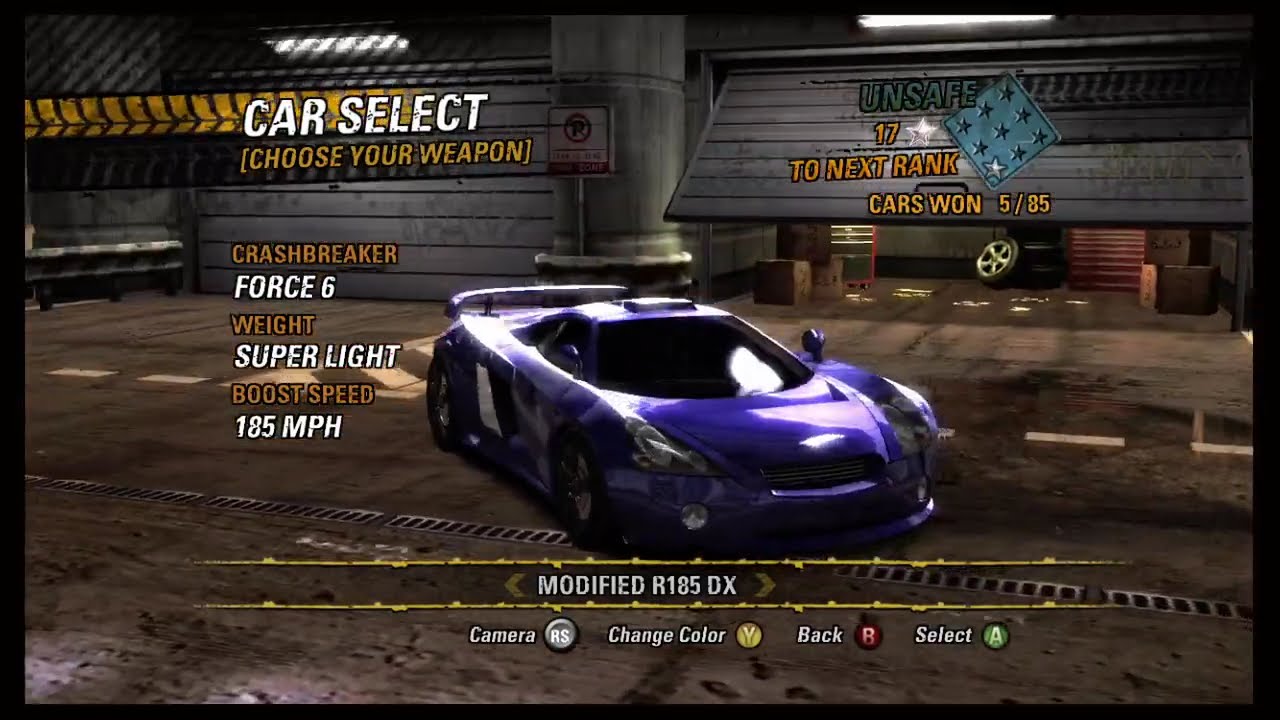 Burnout Revenge Xbox 360 version on Xbox Series X Part Five