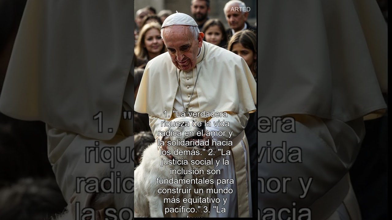 Frases Papa Francisco 2025