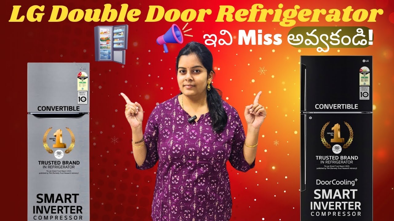 Best LG Double Door Refrigerator | Which One Should You Buy? | LG Double Door Review
