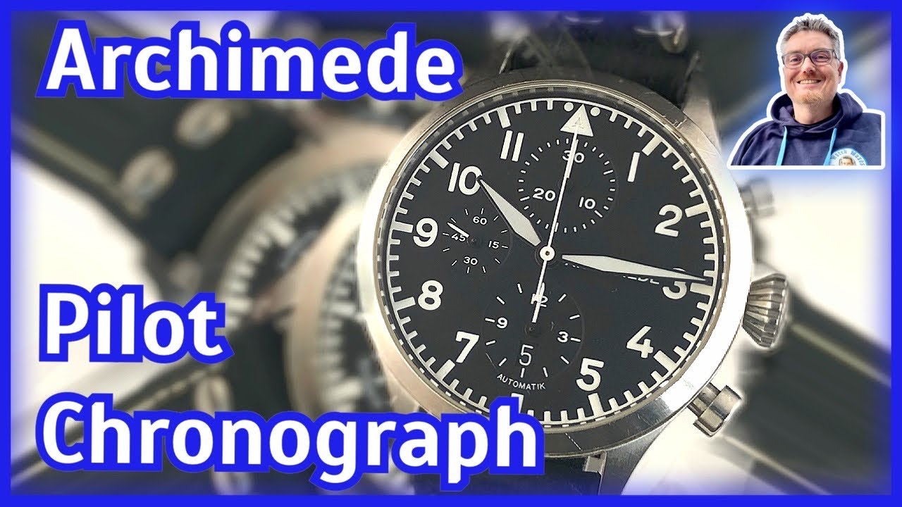Deutscher Flieger Chrono | Archimede Pilot Chronograph