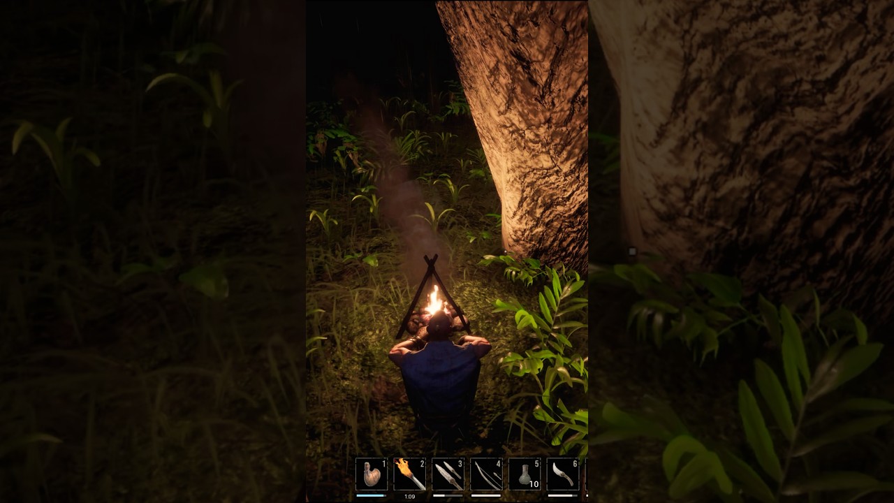 Conan Exiles: Jungle Camp Cat attack!
