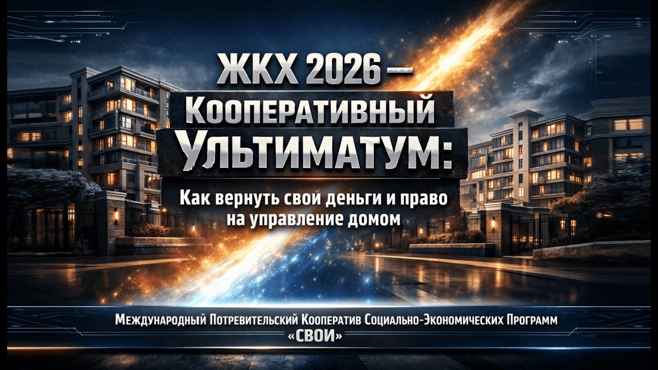 ШОК-РОСТ ЖКХ 2026: Тарифы +55%! Как СЭКОНОМИТЬ до 60 000 руб/год? | ТСЖ + МПК СЭП СВОИ