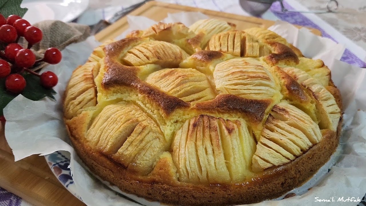 ELMALI EFSANE KEK TARİFİ | NASIL YAPILIR ?🍎 BU KEKE HAYRAN KALACAKSINIZ💖