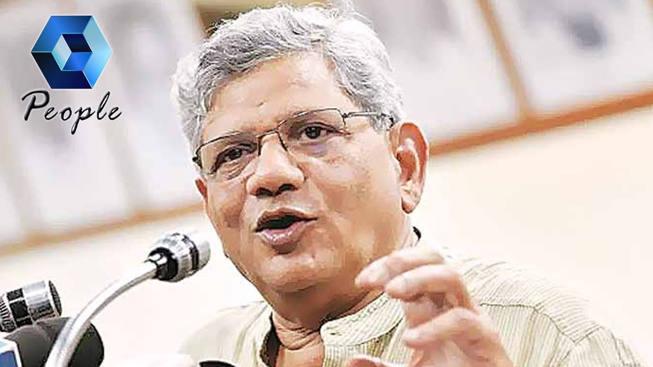 Sitaram Yechuri Speaks to Media - Live