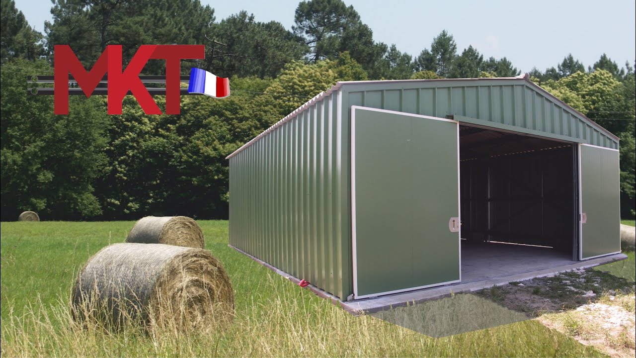 Fabricant de charpente métallique en kit, le montage