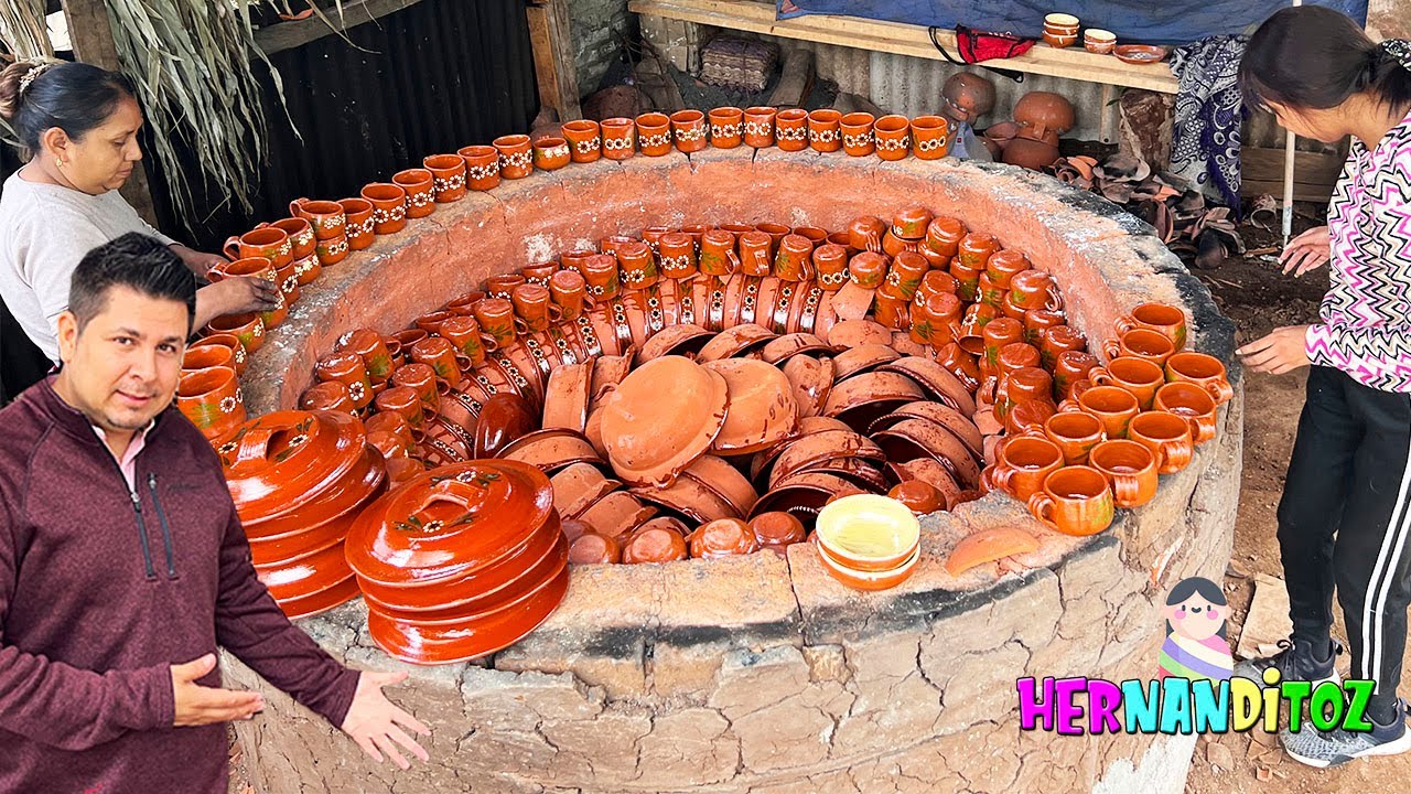 Así se Hacen las Cazuelas y Más Utensilios de Barro en Pueblos P´urhépechas Pt1