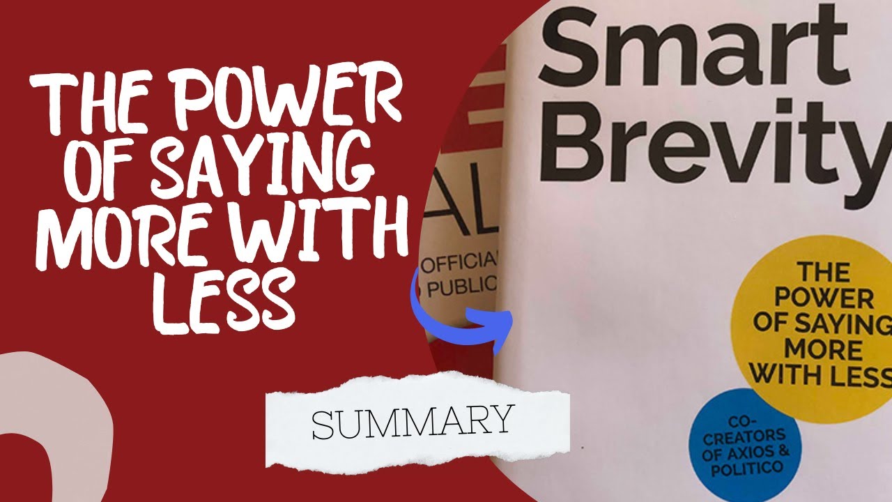Smart Brevity (Book Summary)