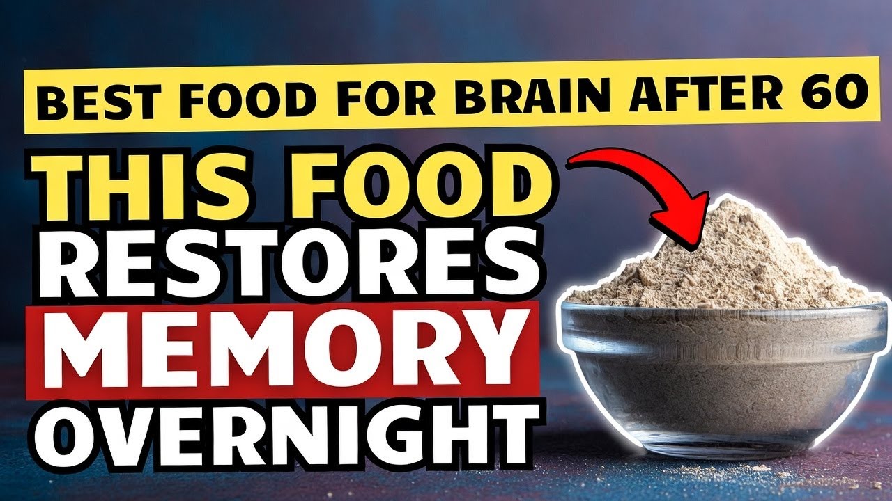 🧠 Seniors: Eat These 3 Choline-Rich Foods to Rebuild Memory & Brain Function Overnight