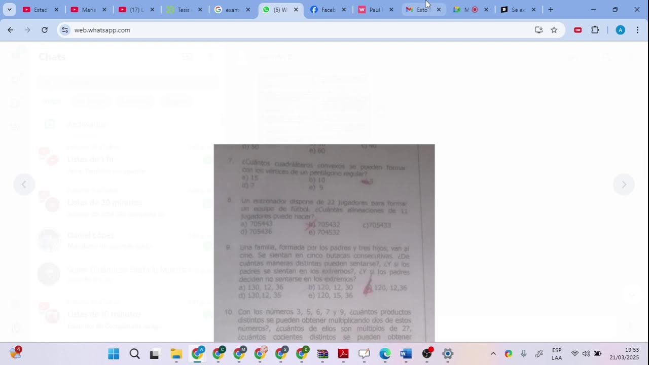 Analisis Combinatorio - Probabilidades