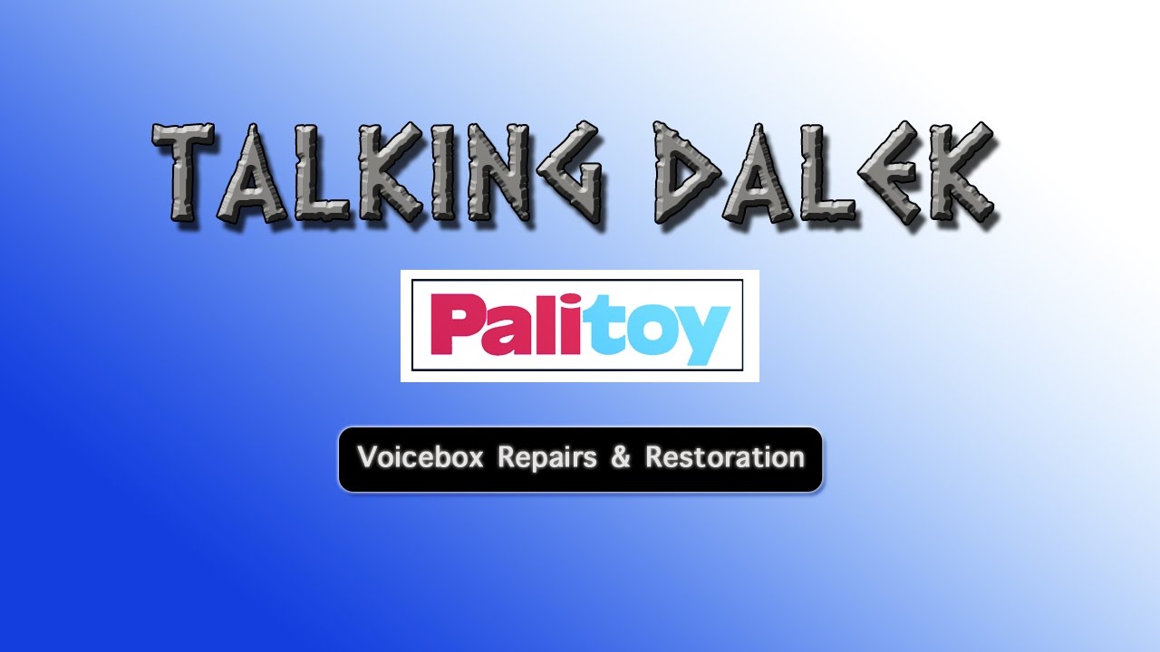 Doctor Who - Palitoy Talking Dalek - Repair & Fixes - Missing Parts
