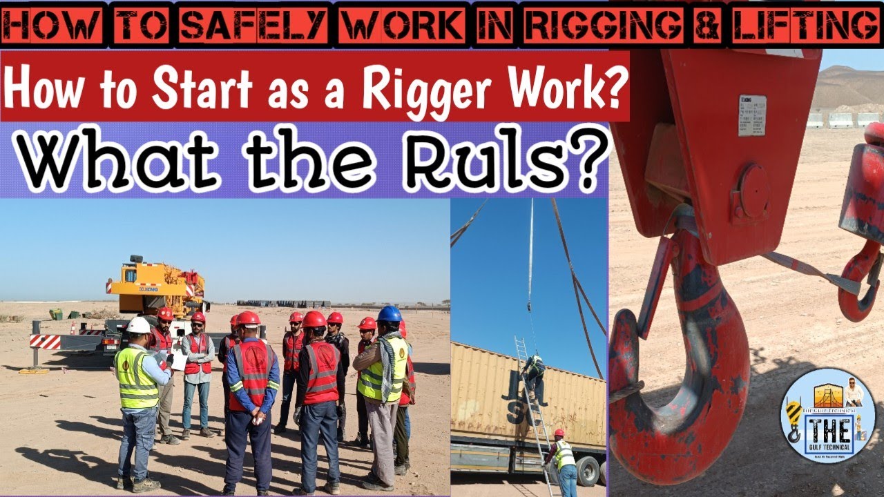 Successful Lifts Start With Safe Rigging Practice | सफल लिफ्ट सुरक्षित रिगिंग अभ्यास से शुरू होती है