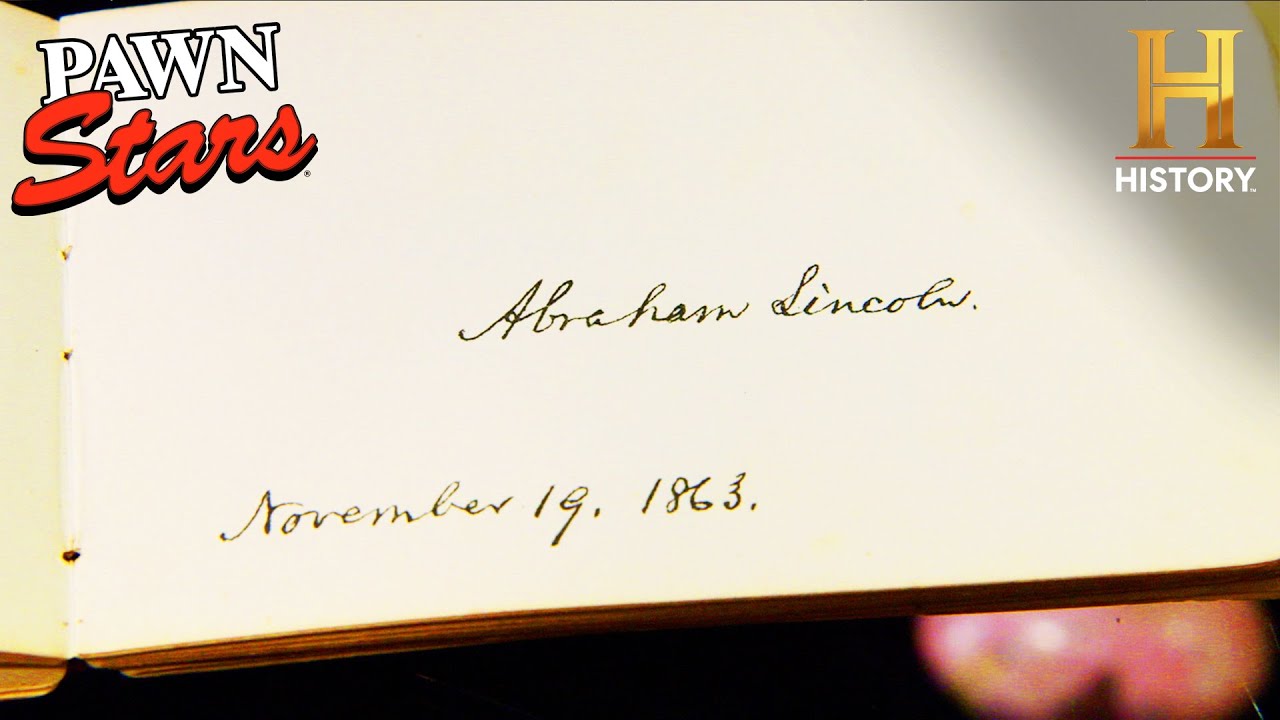 $200,000 Abraham Lincoln Autograph is a FAKE?! (Season 21) | Pawn Stars