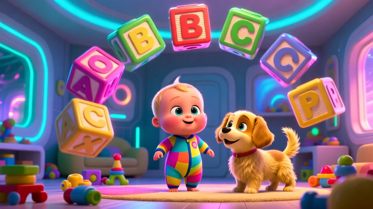 Learn ABC Baby Steps 📚😊🍼 | Kids Fantasy Song | Learn Letters and Happy Routines