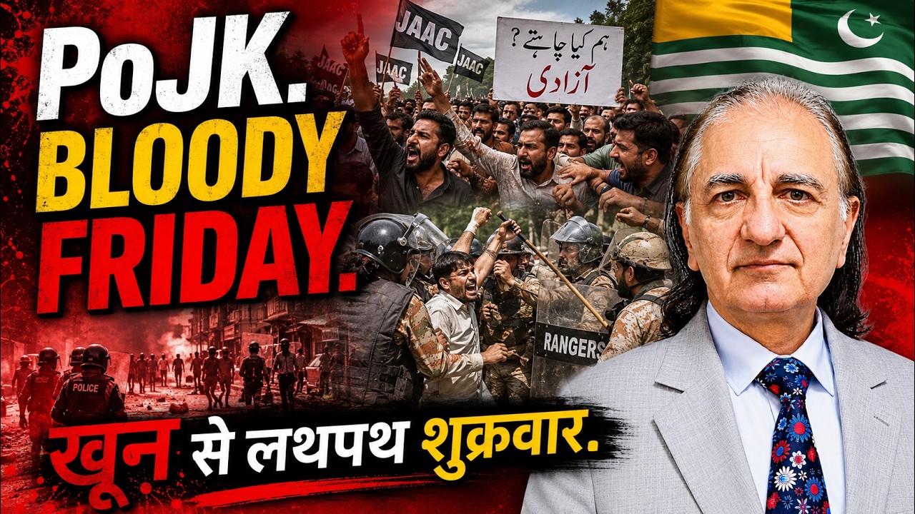 PoJK नागरिक अधिकार आंदोलन: मुज़फ़्फ़राबाद में विरोध-प्रदर्शन और जन-आंदोलन | Dr Mirza latest Analysis