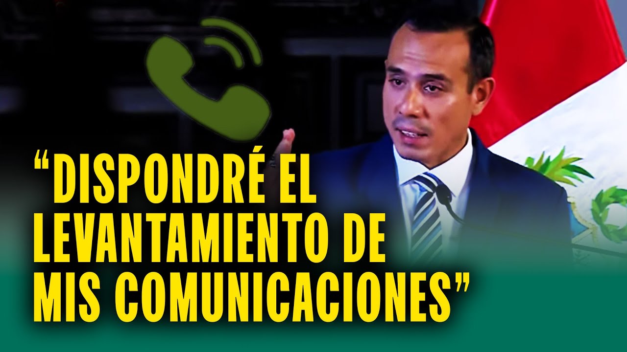 José Jerí dispondrá el levantamiento secreto de sus comunicaciones ante reuniones polémicas