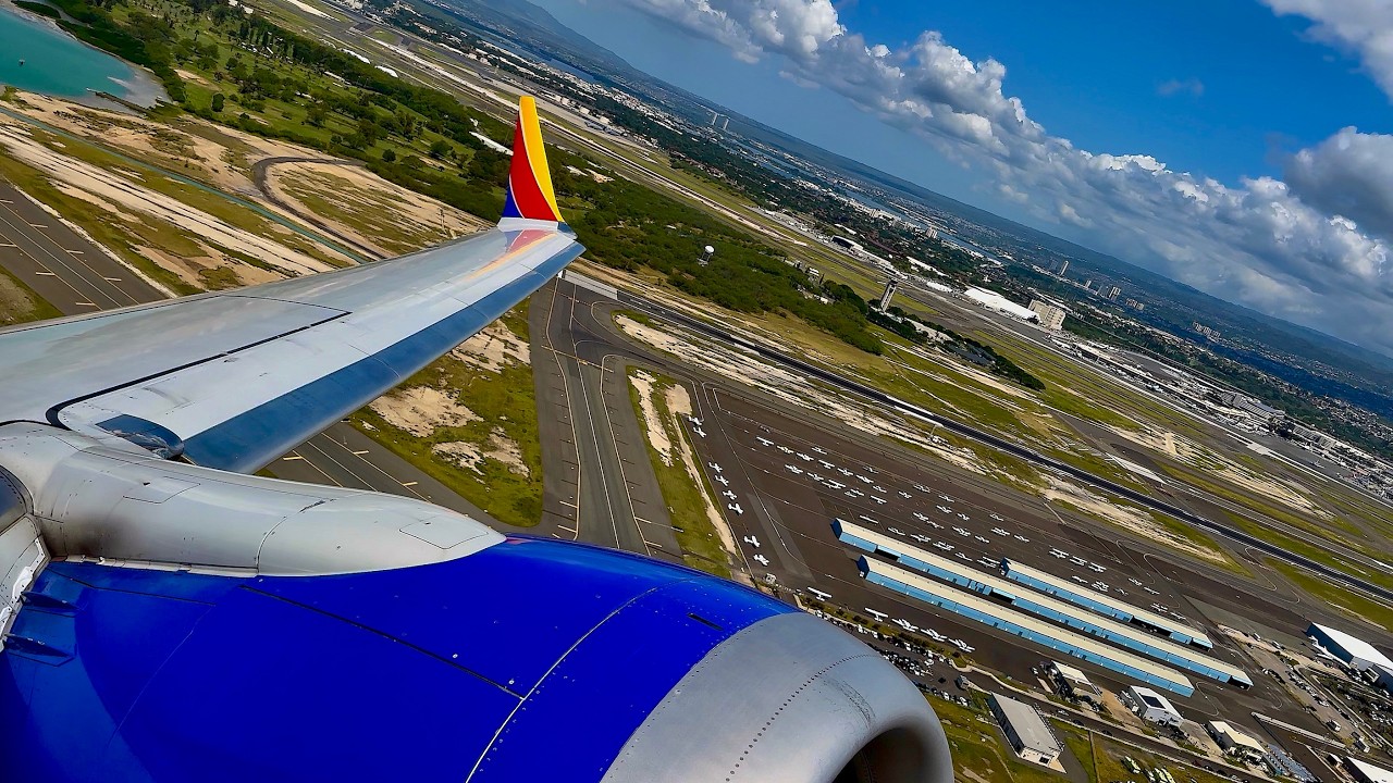 [4K] – Rocketship Honolulu Takeoff – Southwest Airlines – Boeing 737-8 Max – HNL – N8714Q – SCS 1508