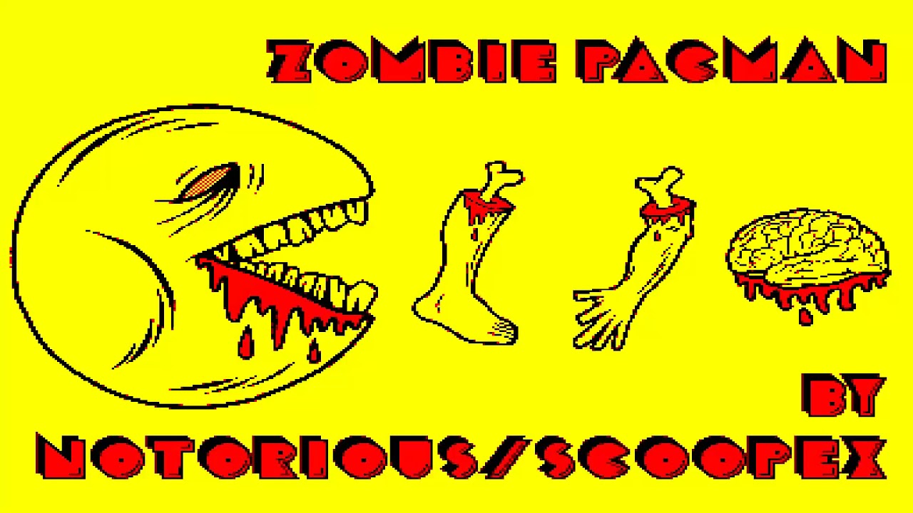 AMSTRAD CPC Zombie Pacman UK 2017 DEMO 2017 Epyteor