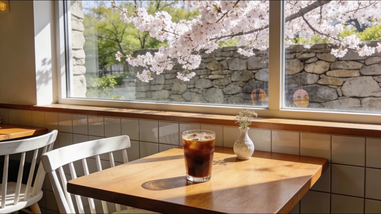 Blossom Swing Cafe - 2 Hours of Gentle Pauses in Bloom