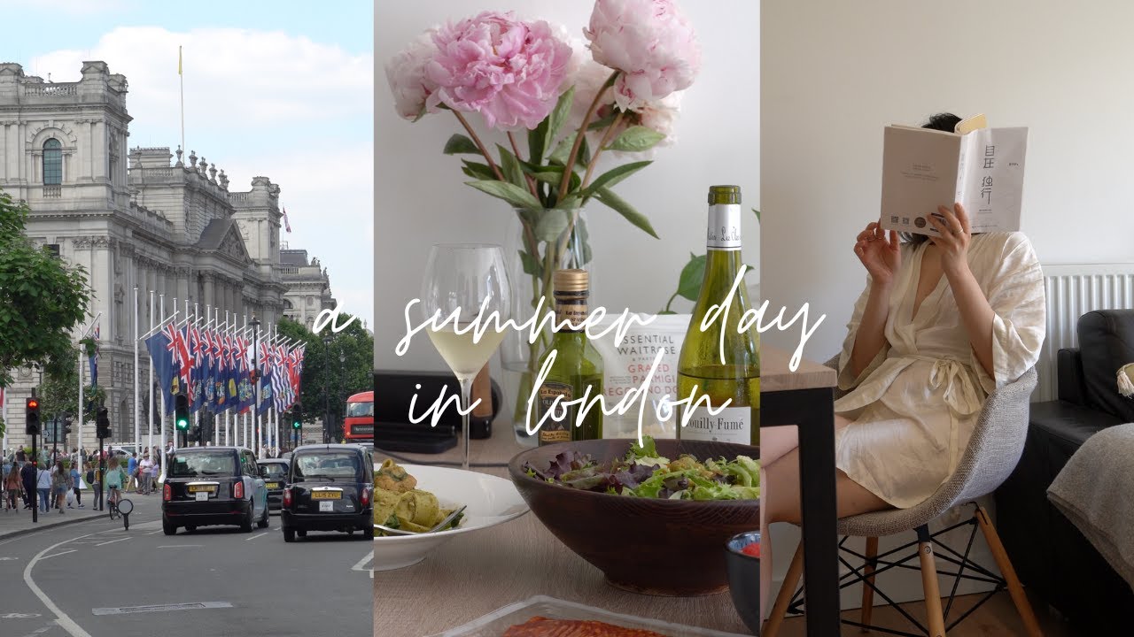 London Diaries | cold brew, Tate Britain, pesto pasta & wine | a summer day in London