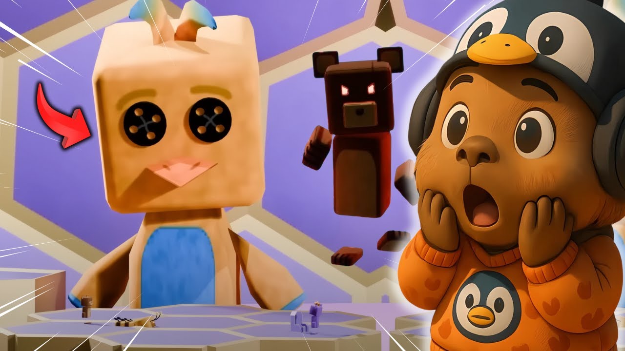 Shicka Raksasa Sangat OP⁉️Reaction Animasi Kocak Super Bear Adventure😱