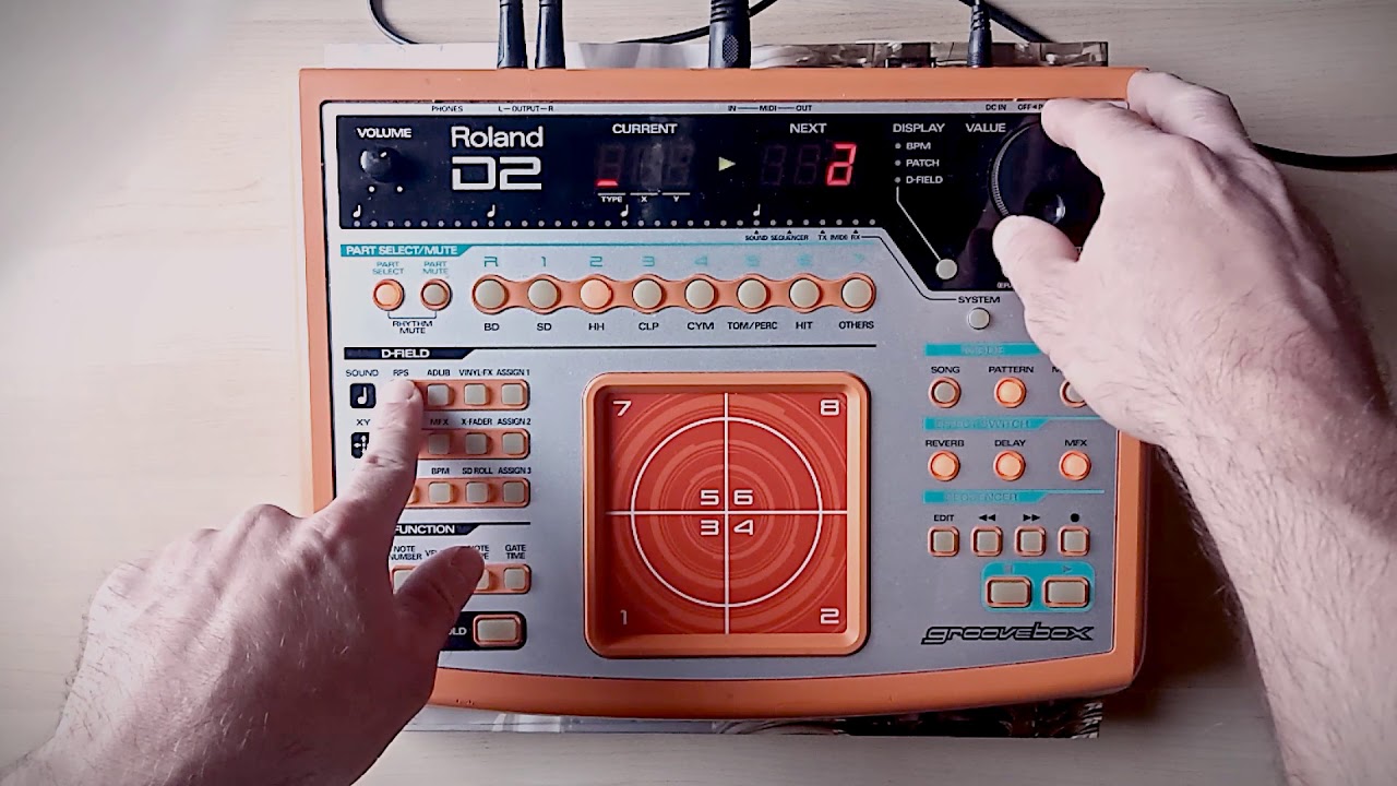 Roland D2 test