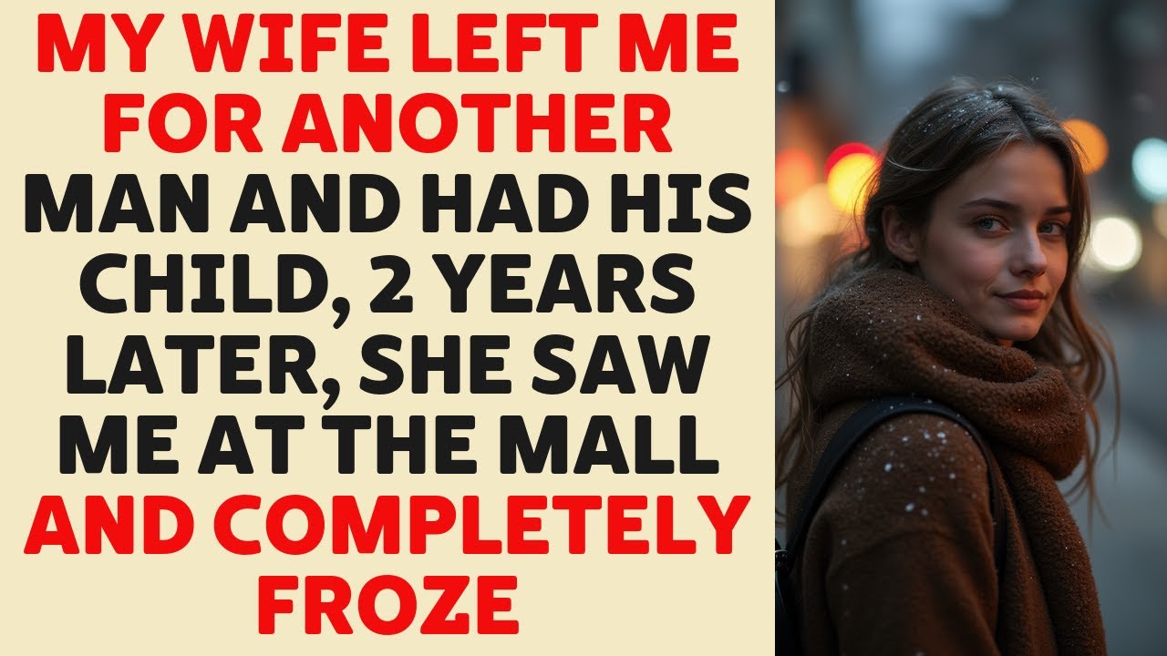 She left me, had his baby — two years later, she saw me at the mall and couldn’t move