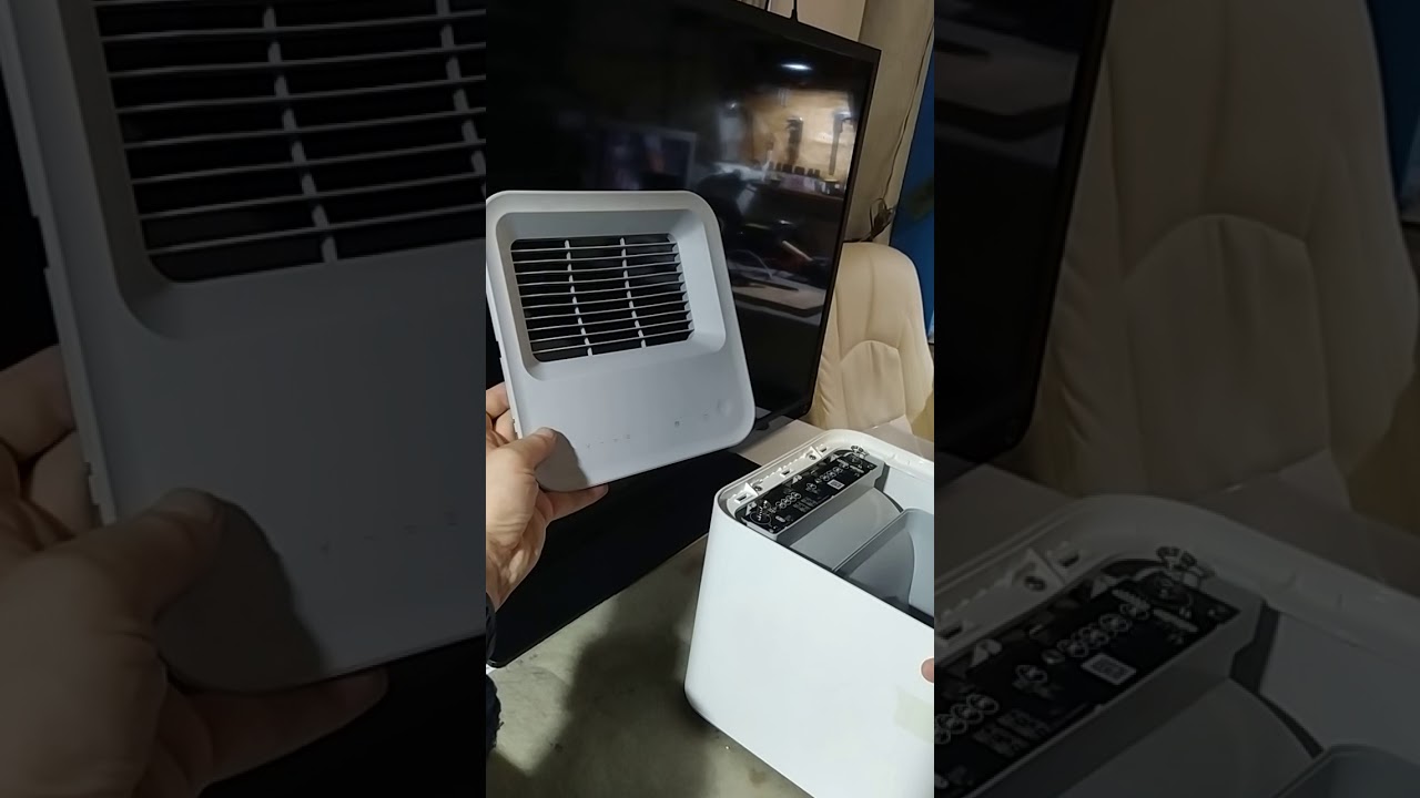 Ремонт мойки воздуха xiaomi. Не включалась. Проблема была в плате управления, кз в керамике