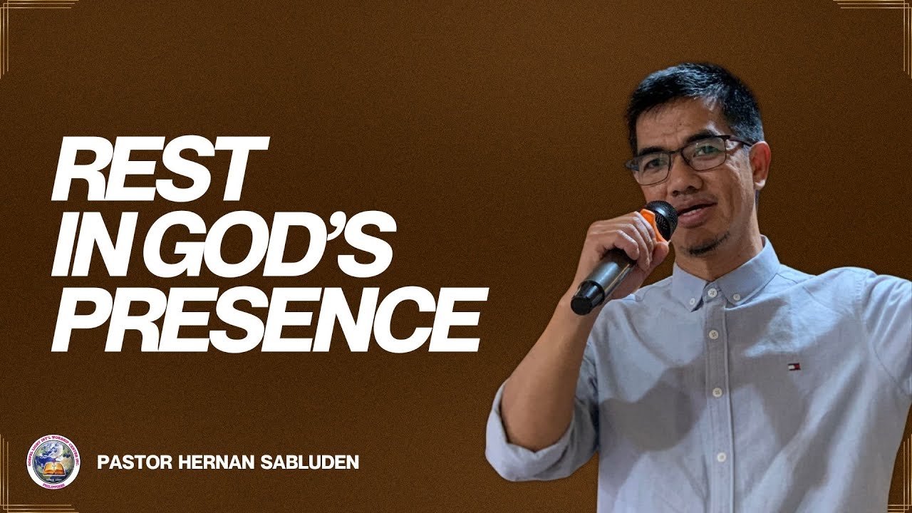 REST IN GOD'S PRESENCE II | Exodus 33:14-15