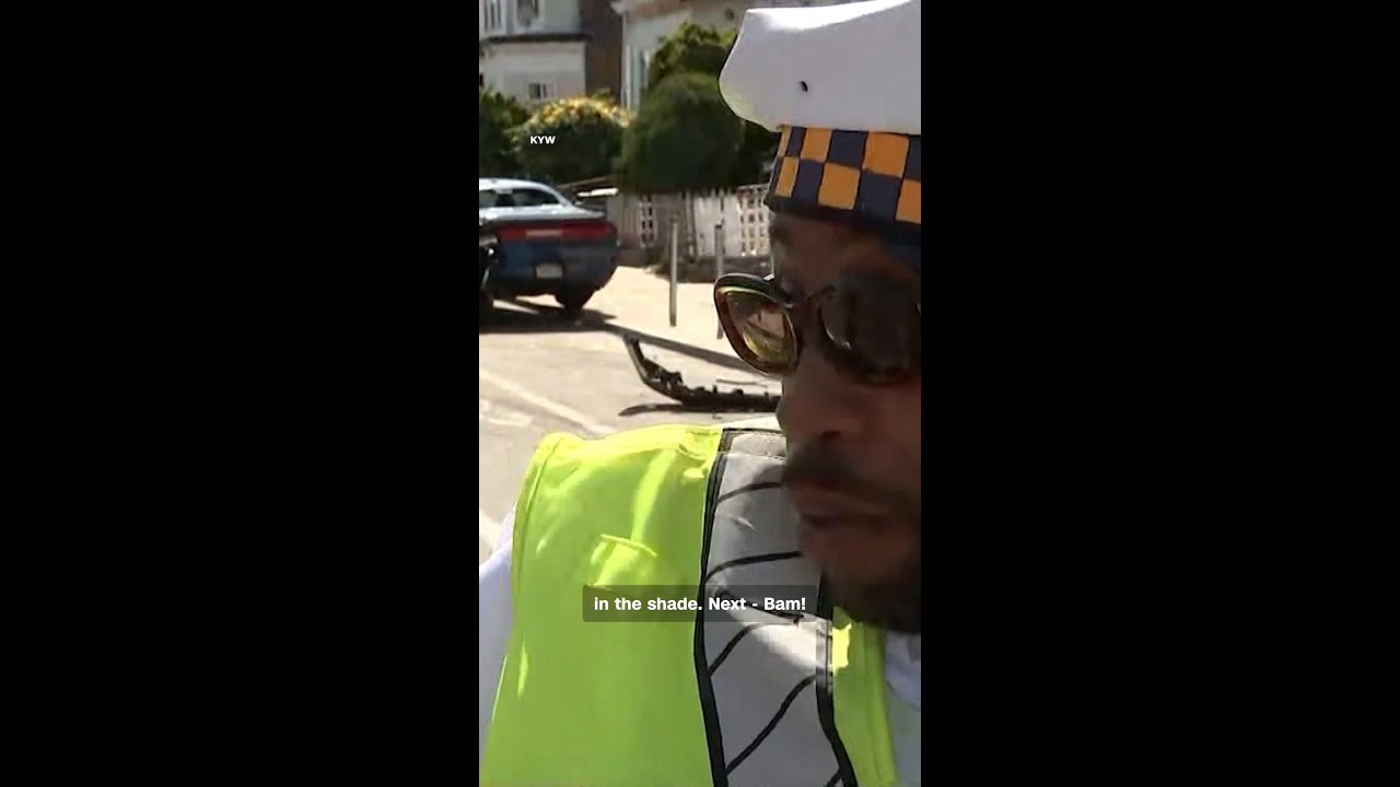 Видео с регулировщиком дорожного движения стало вирусным после того, как он рассказал об автомоби...