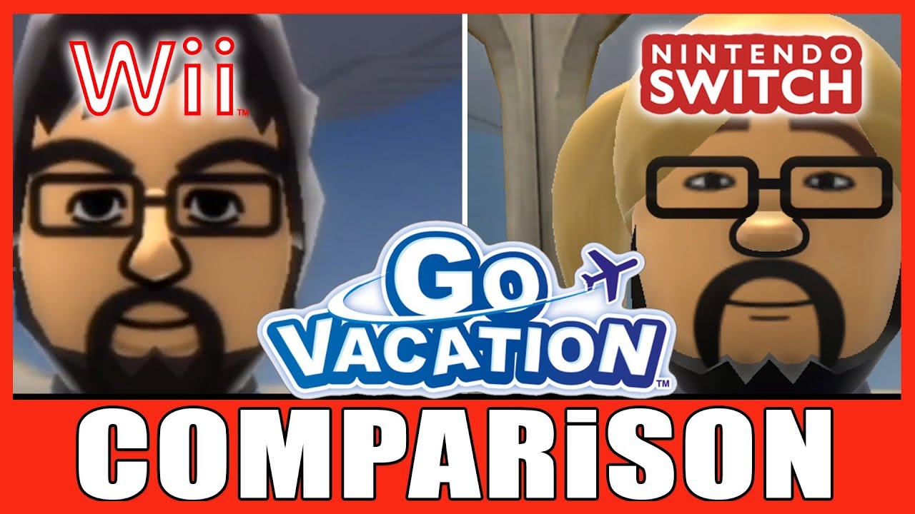 (Comparison) GO VACATION | Switch VS. Wii | 2018 VS. 2011 | Head to Head