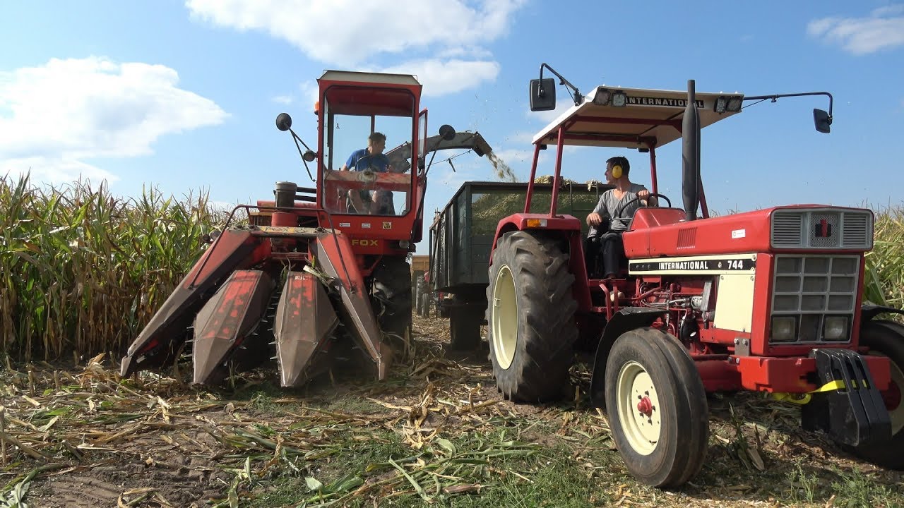 Mais hakselen met Fox Super D en diverse Oldtimers door Hakselploeg 7 Markelo - Deel 1 (2018)