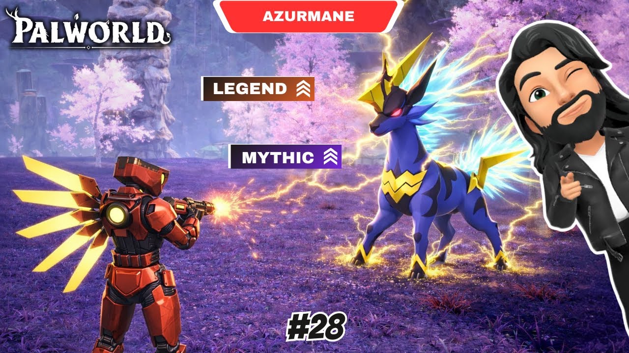 FINALLY CAPTURED THE ELECTRO BEAST AZURMANE | PALWORLD #28