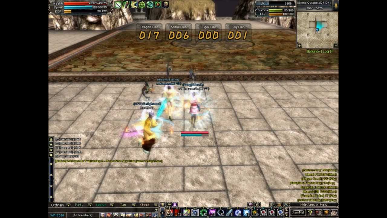 MAYN Games 12 sky 2 - Rise of the Clan, D1 - D4 War