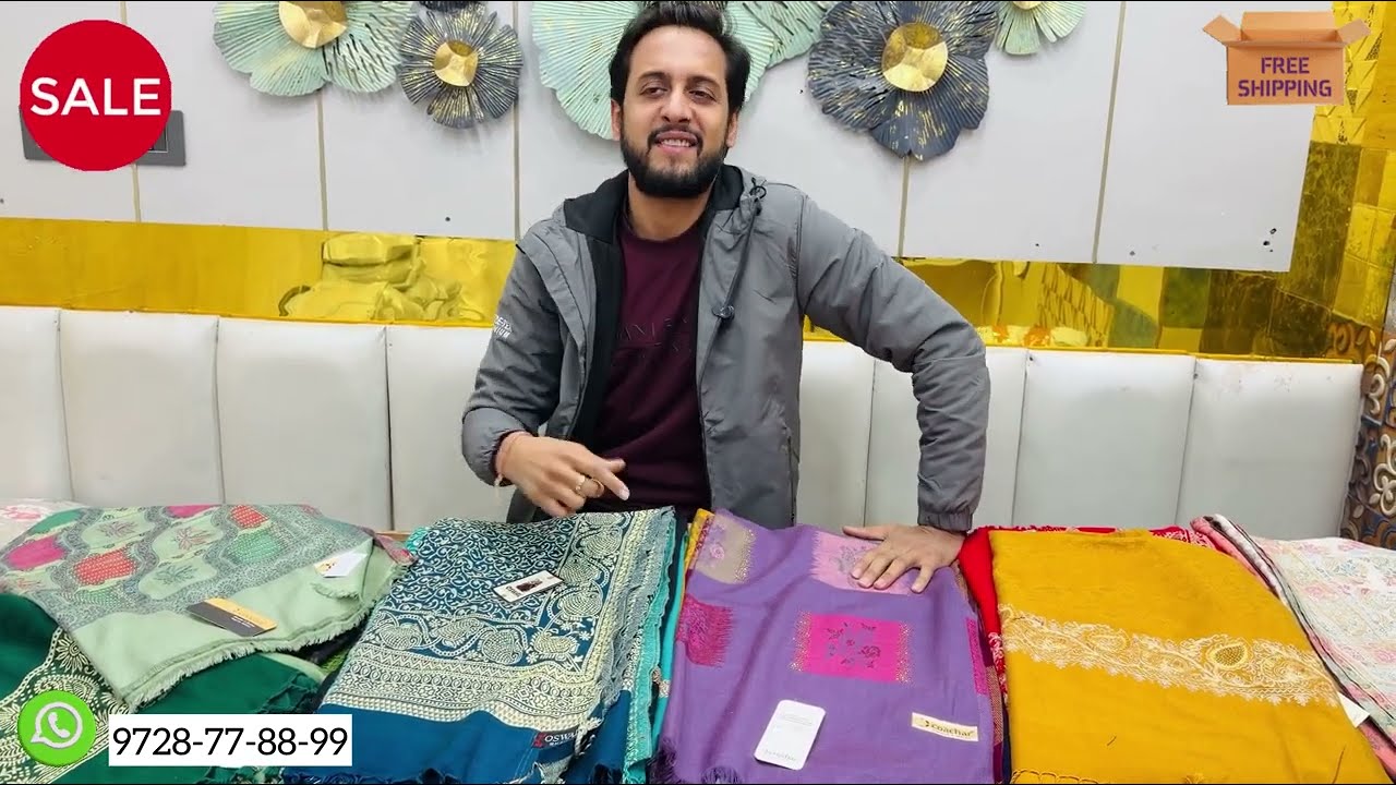 END OF SEASON SALE🤩 महा सेल | woolen shawl | woolen stole | woolen suit | kashmiri suit 