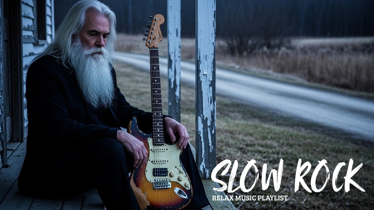 Deep Emotional Rock 🎶 Slow Rock Ballads & Guitar-Driven Love Songs