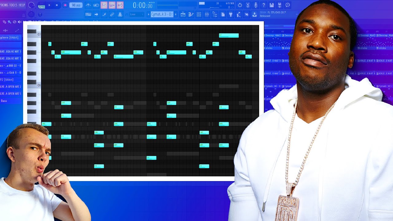 How to make a HIT BEAT for MEEK MILL!!! (FL Studio Tutorial)