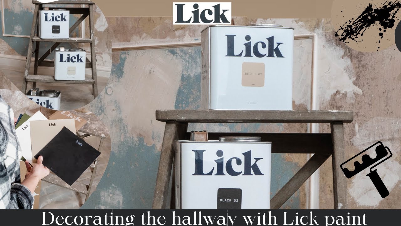 Decorating the hallway with Lick paint | unboxing and full product review - delilapipoly