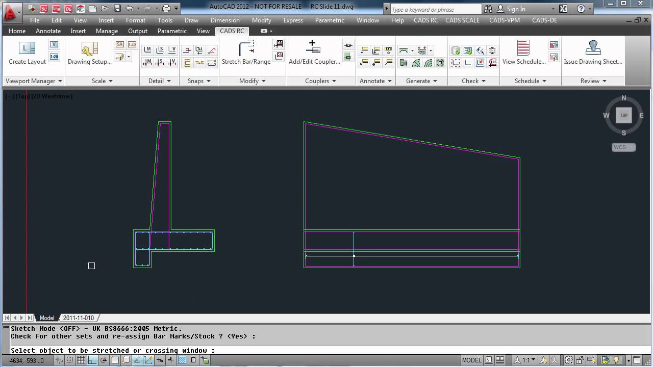 CADS RC Video Demo 11 (Editing bars)
