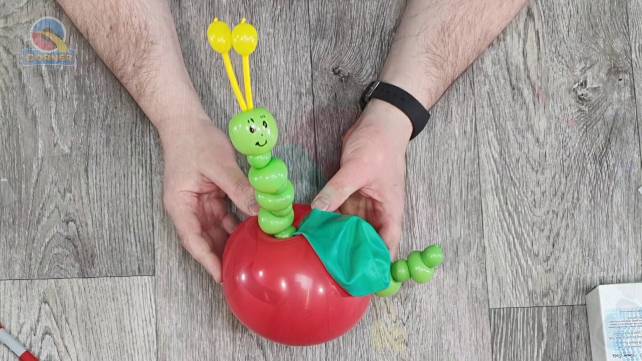 How to make a cute balloon Caterpillar with a 260Q & 160Q